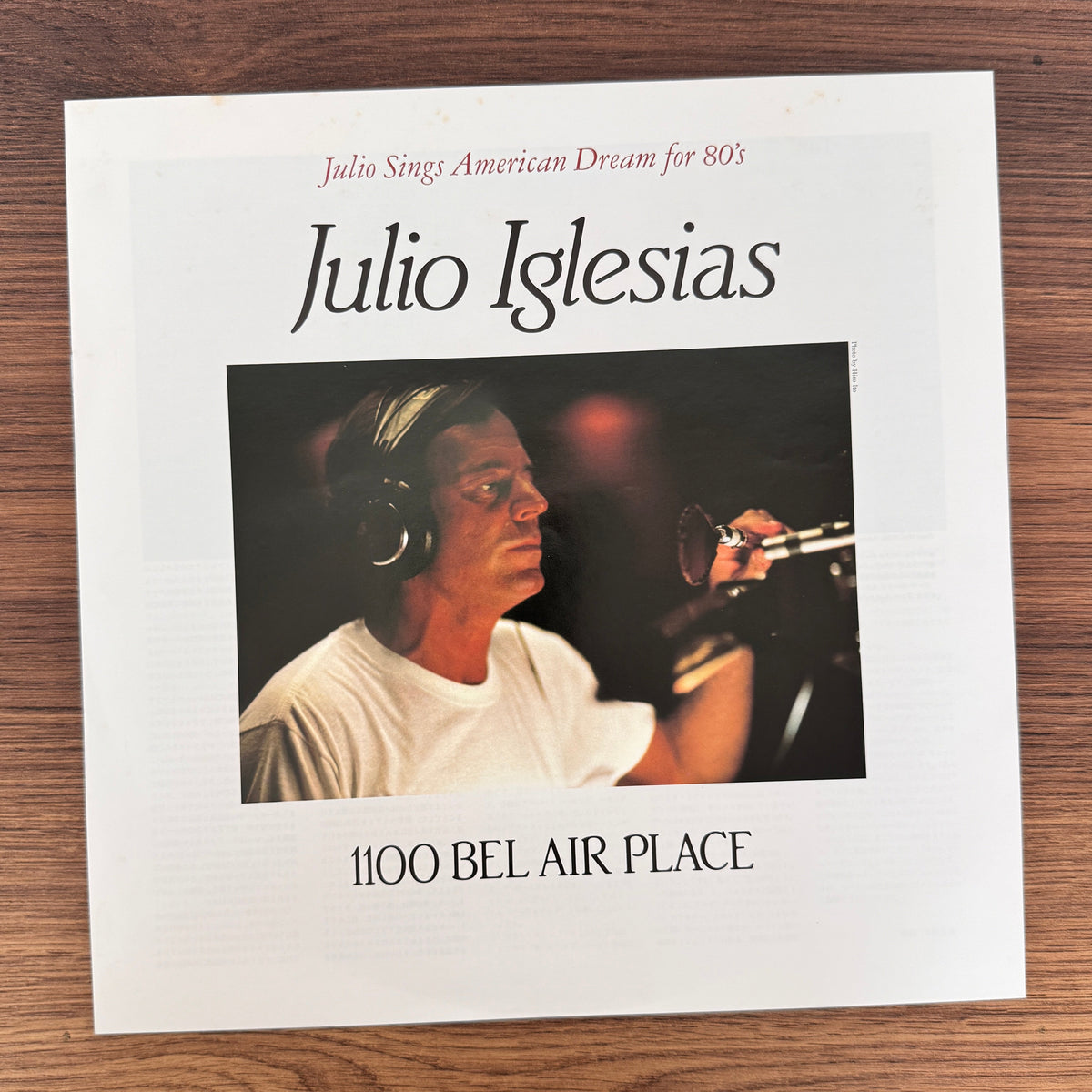 Julio Iglesias – 1100 Bel Air Place Japan Vinyl