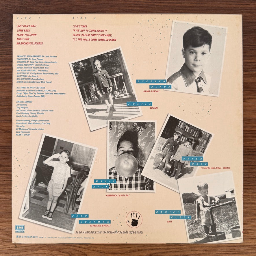 The J. Geils Band – Love Stinks Japan Vinyl