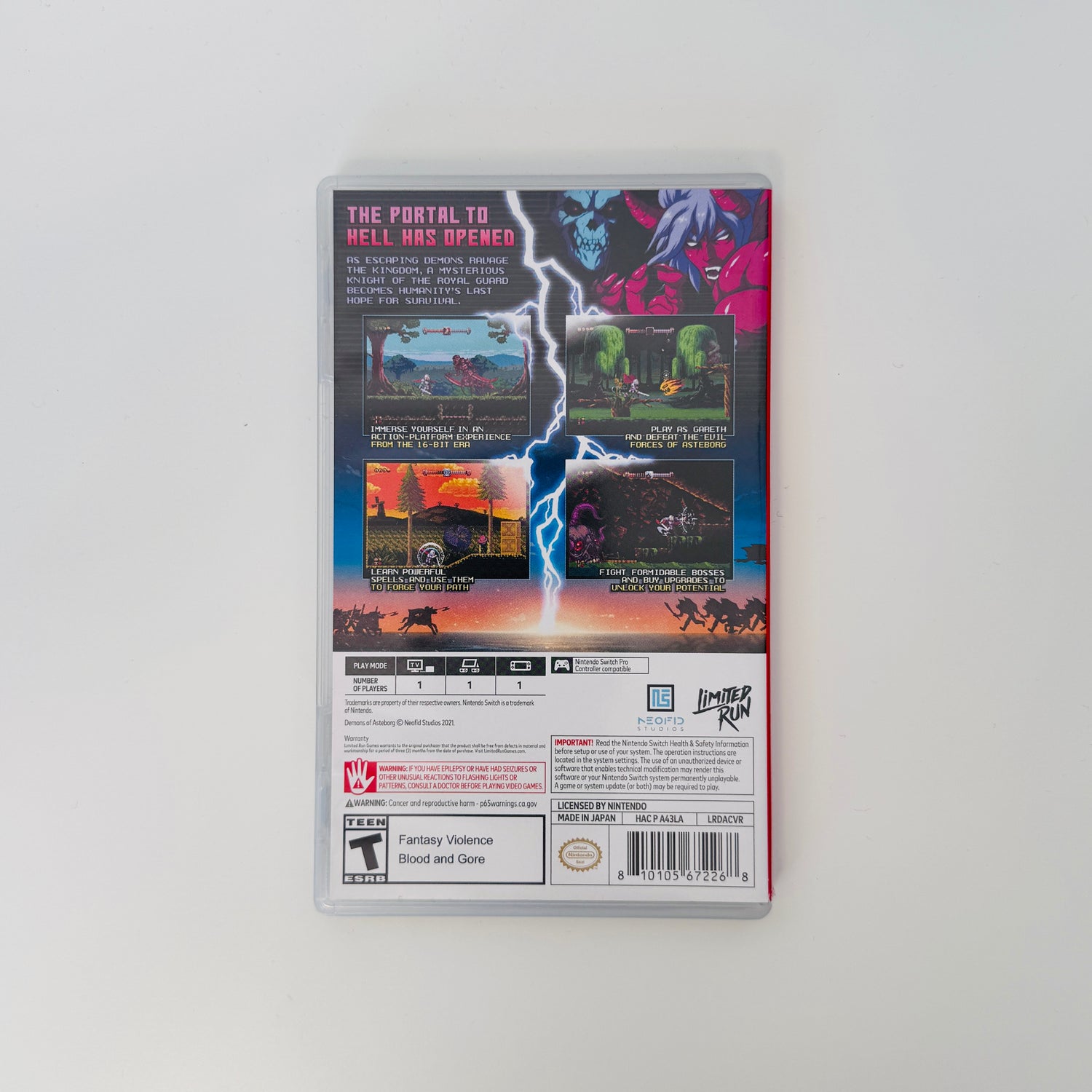 Demons of Asteborg [Limited Run] | Nintendo Switch