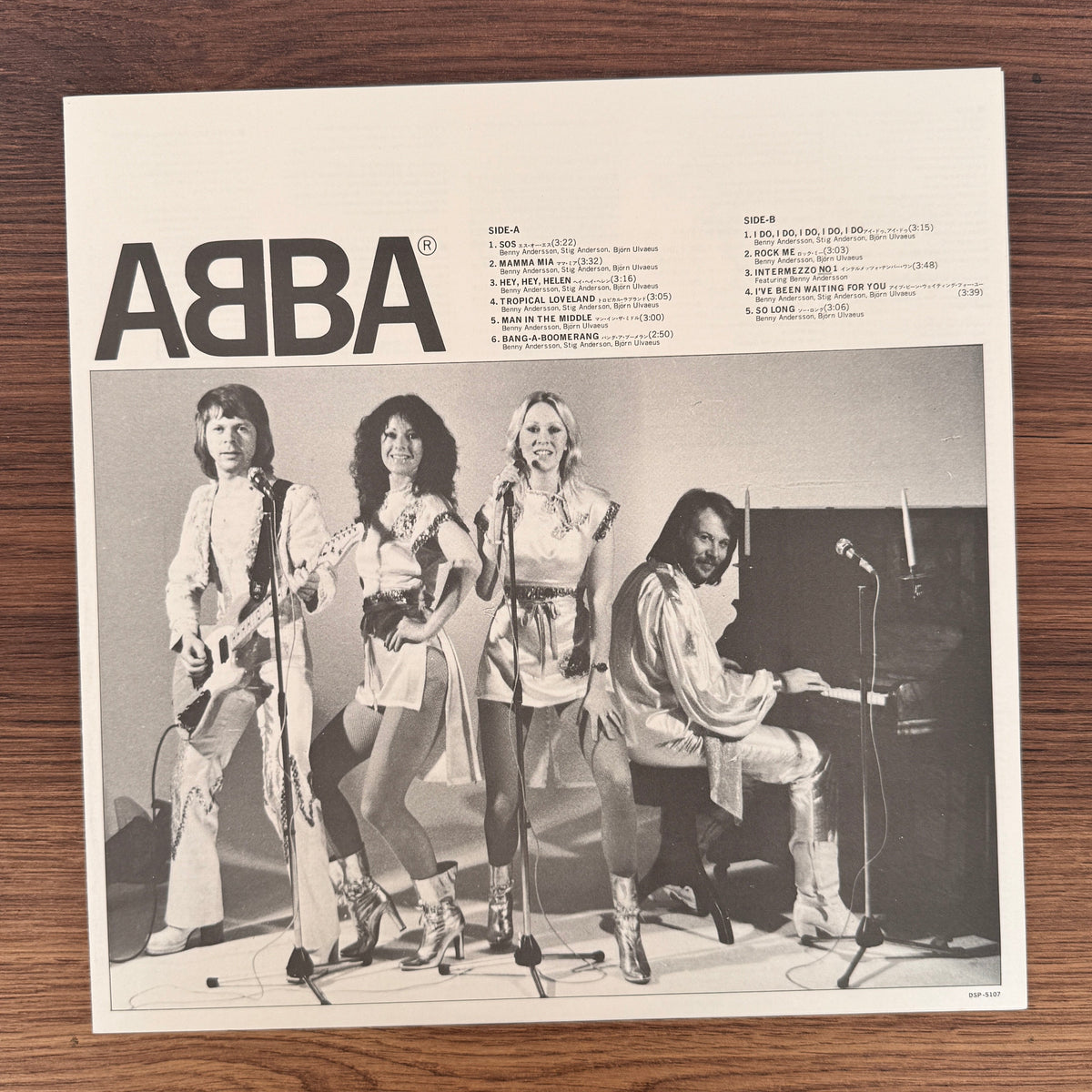 ABBA – ABBA Japan Vinyl