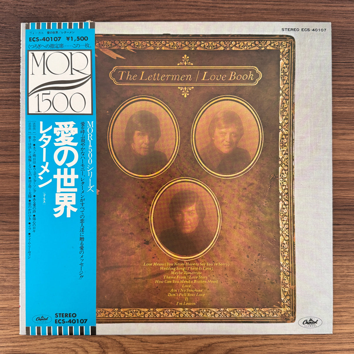 The Lettermen – Love Book Japan Vinyl
