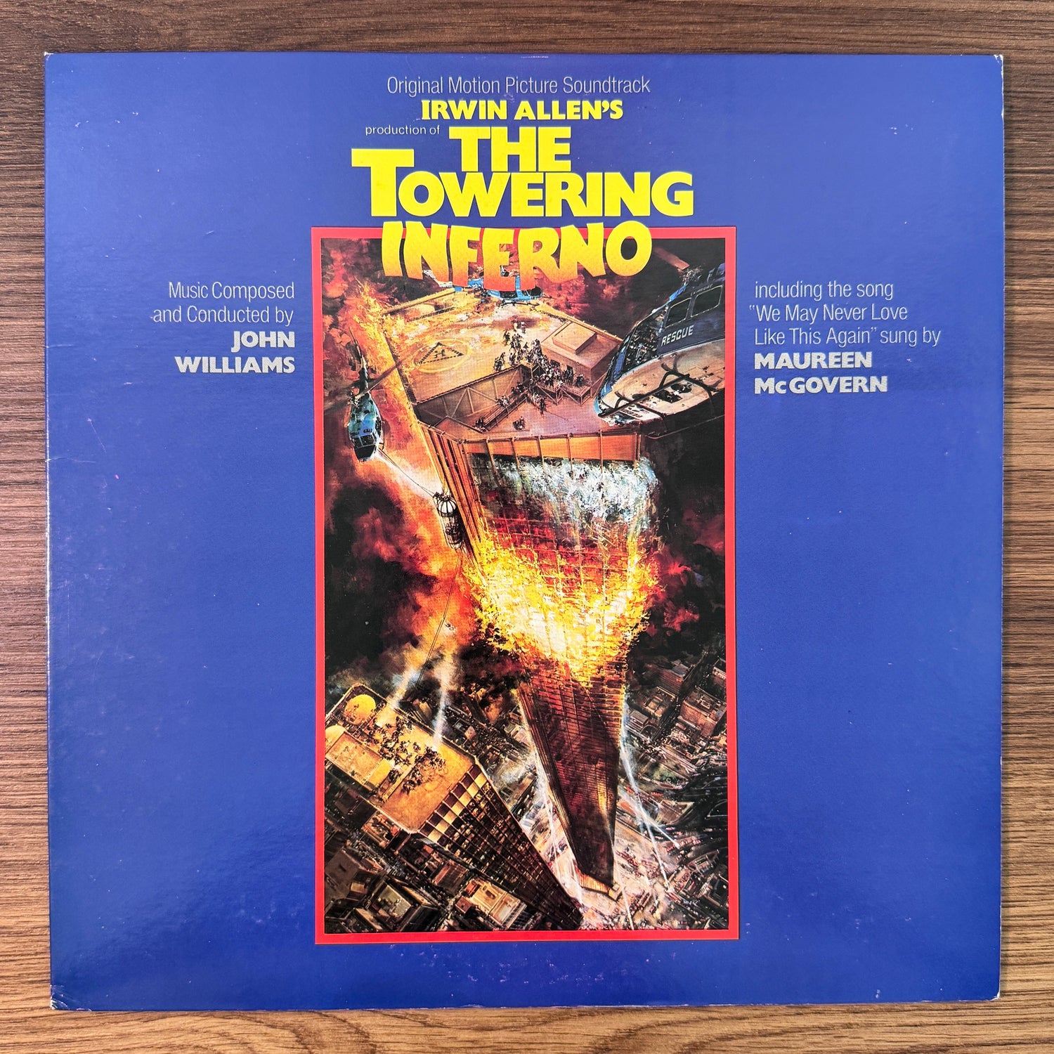 John Williams – Irwin Allen's The Towering Inferno Original Soundtrack Japan Vinyl