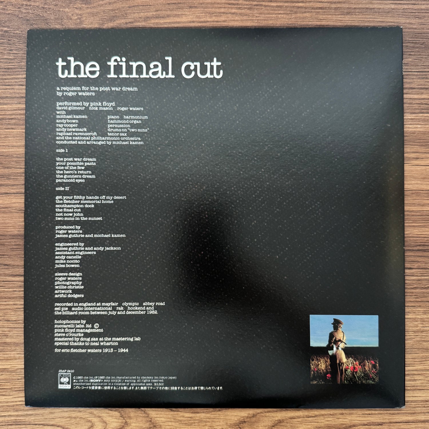 Pink Floyd – The Final Cut