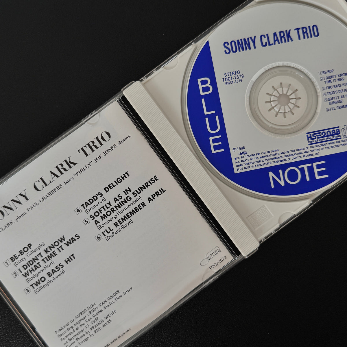 Sonny Clark Trio – Sonny Clark Trio CD Japan Vinyl