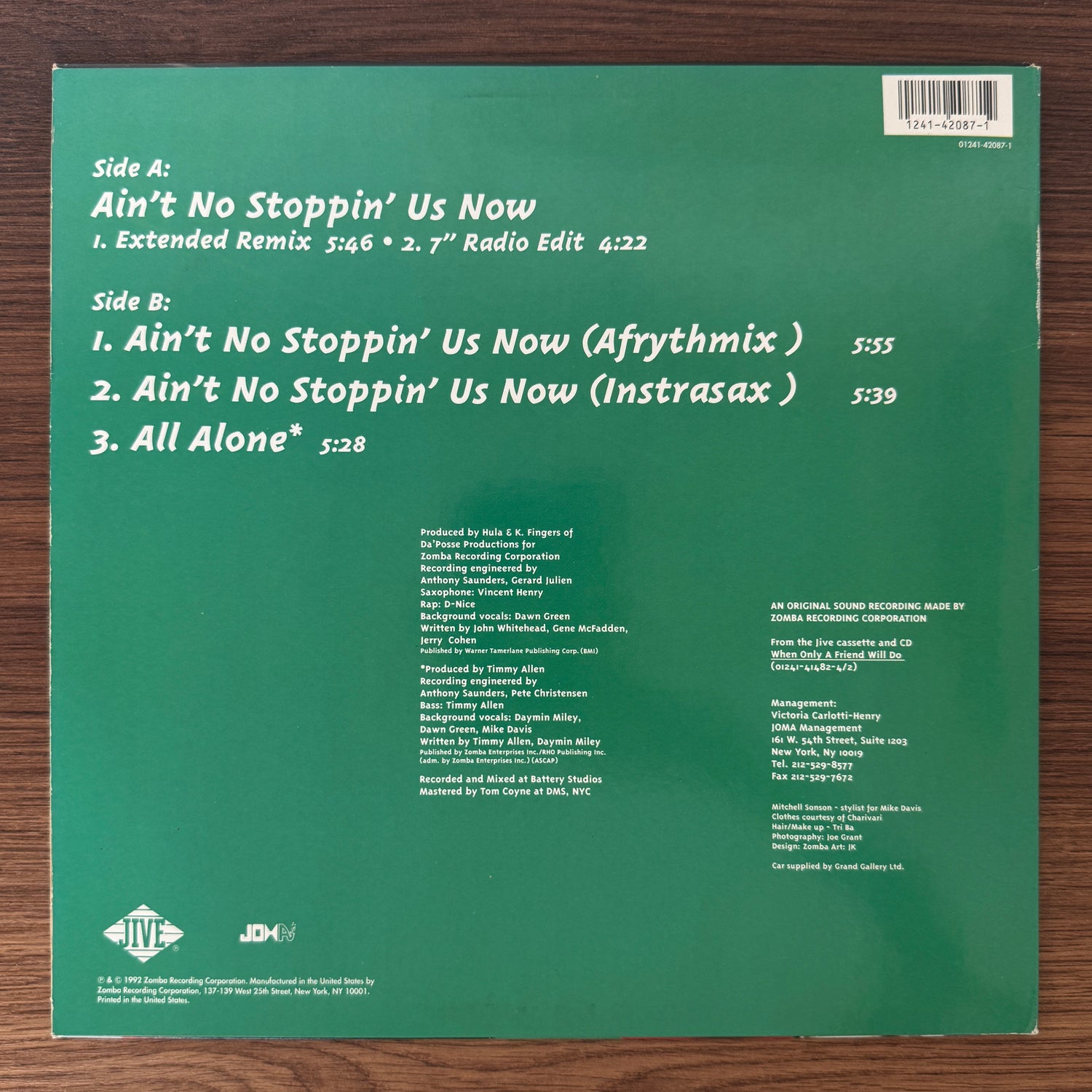 Mike Davis – Ain't No Stoppin' Us Now