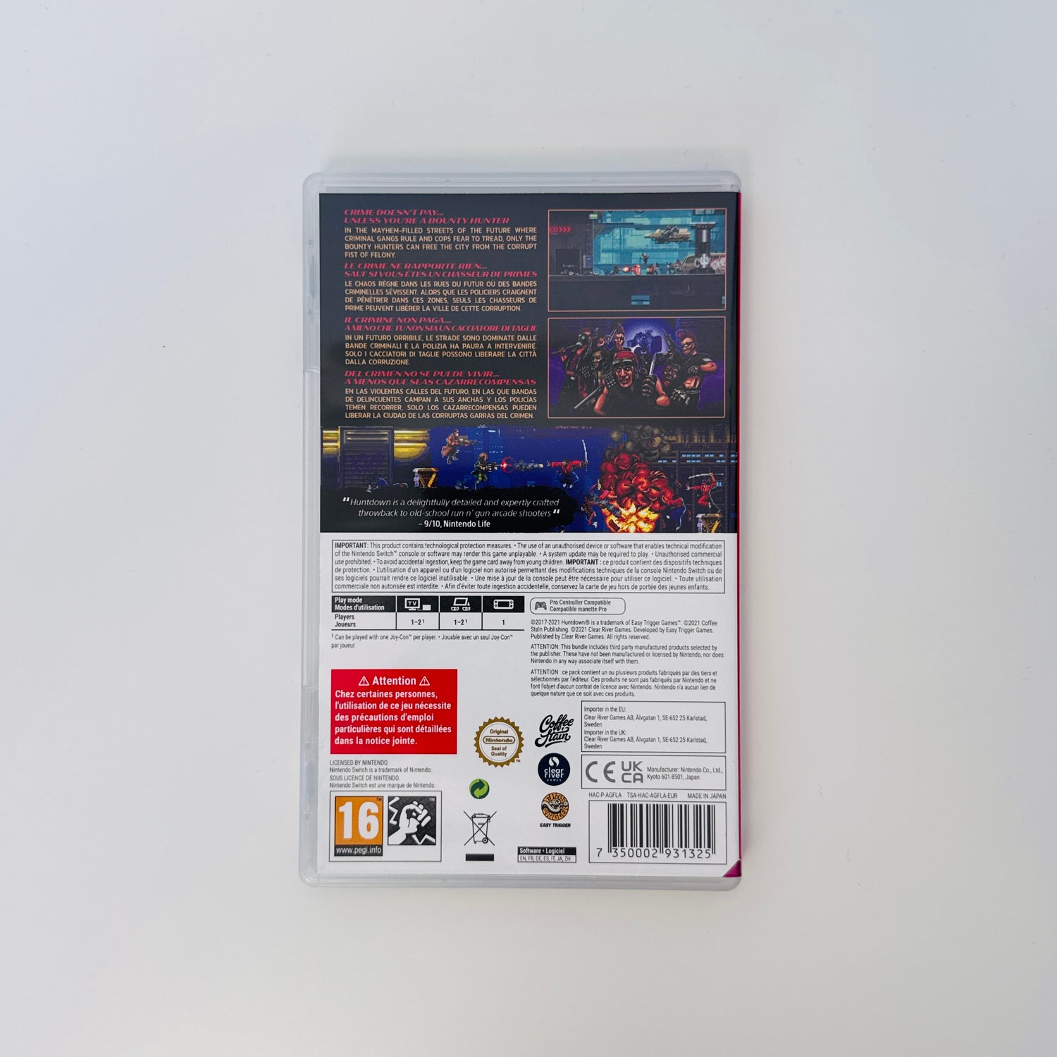 Huntdown | Nintendo Switch