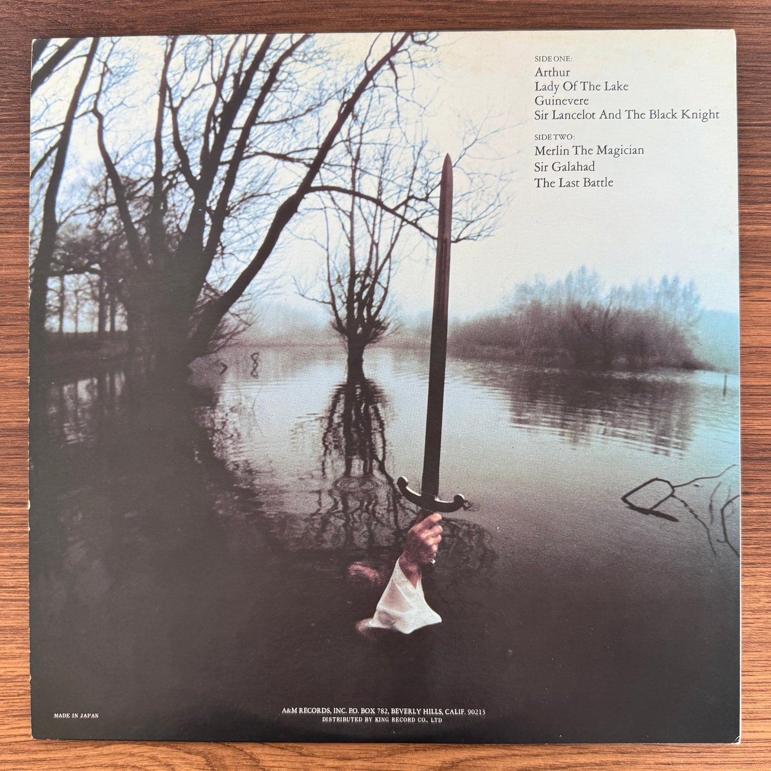 Rick Wakeman – The Myths And Legends Of King Arthur And Knights Of The Round Table Japan Vinyl