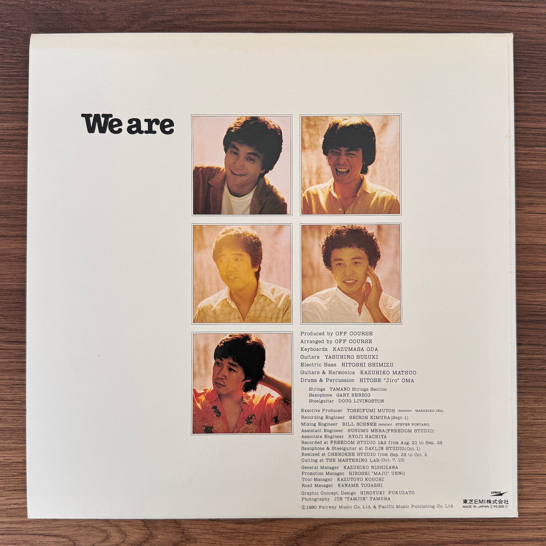 Off Course – We Are Japan Vinyl