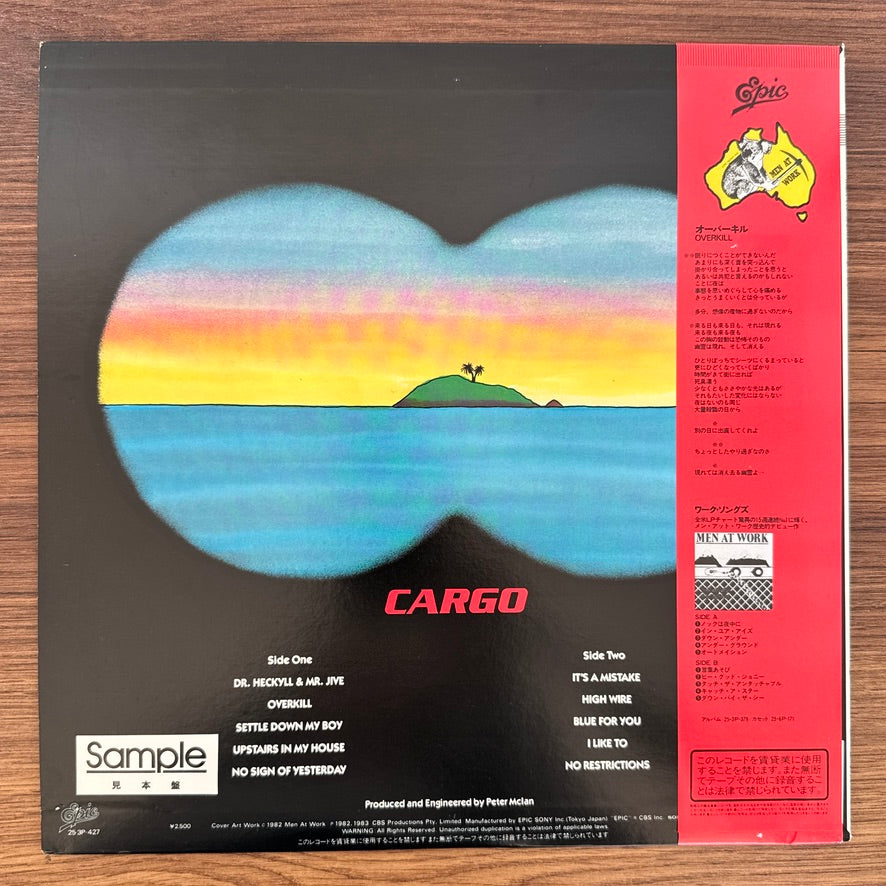 Men At Work – Cargo Japan Vinyl