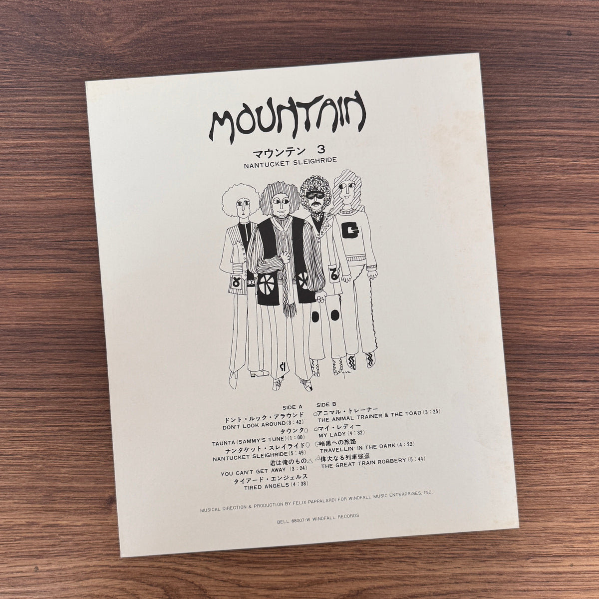 Mountain – Nantucket Sleighride Japan Vinyl