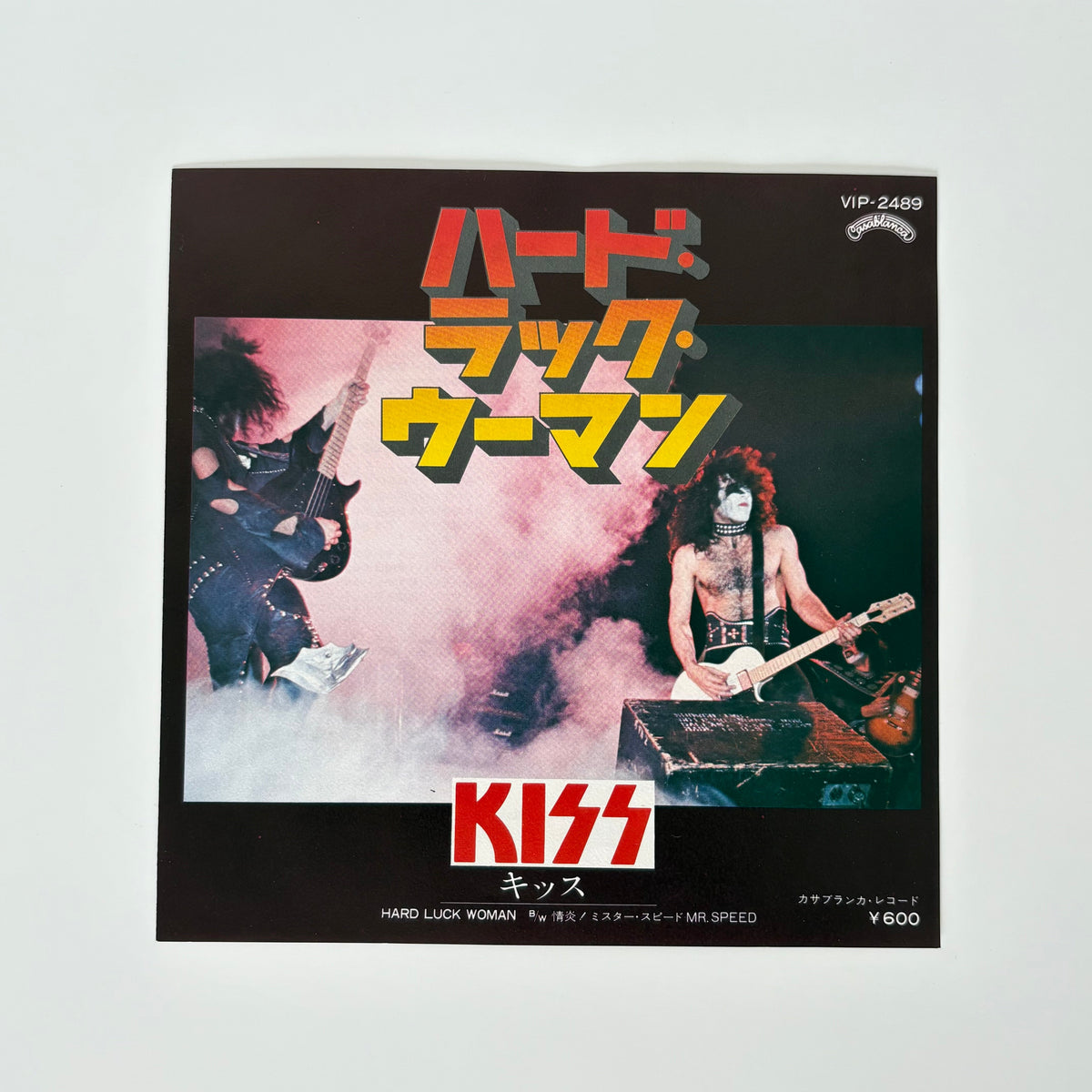 Kiss – Hard Luck Woman / Mr. Speed Japan Vinyl
