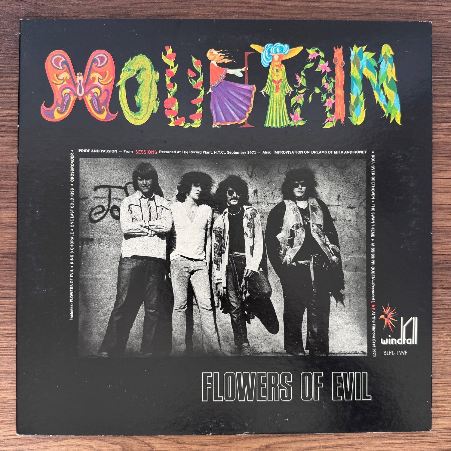 Mountain – Flowers Of Evil Japan Vinyl