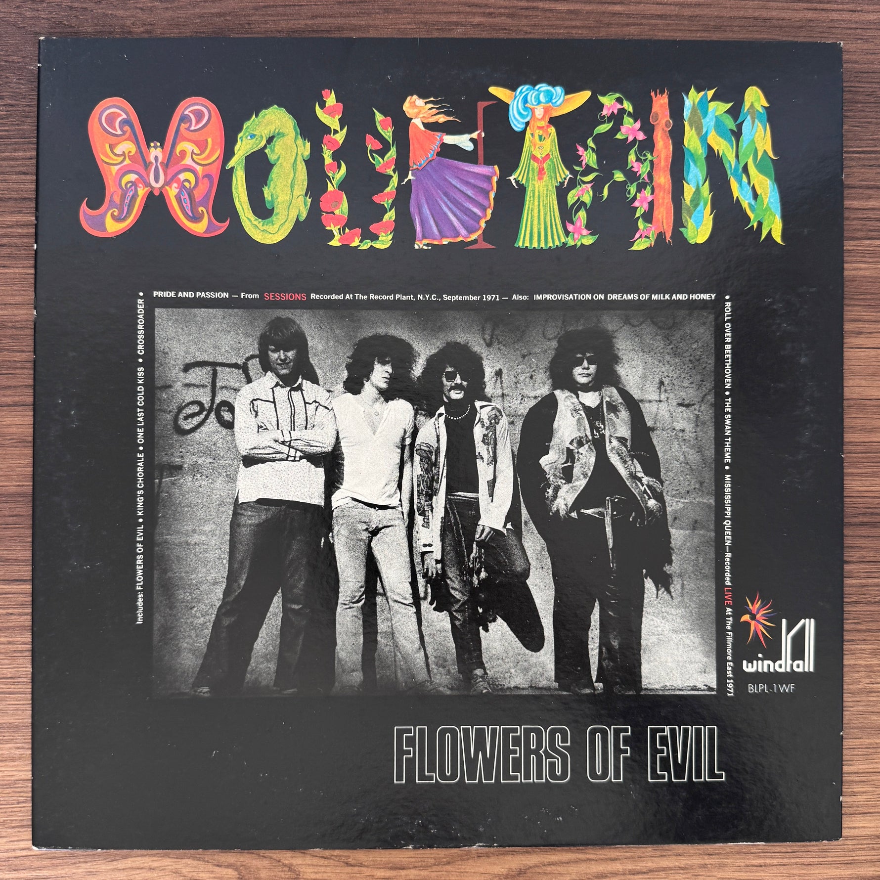 Mountain – Flowers Of Evil Japan Vinyl