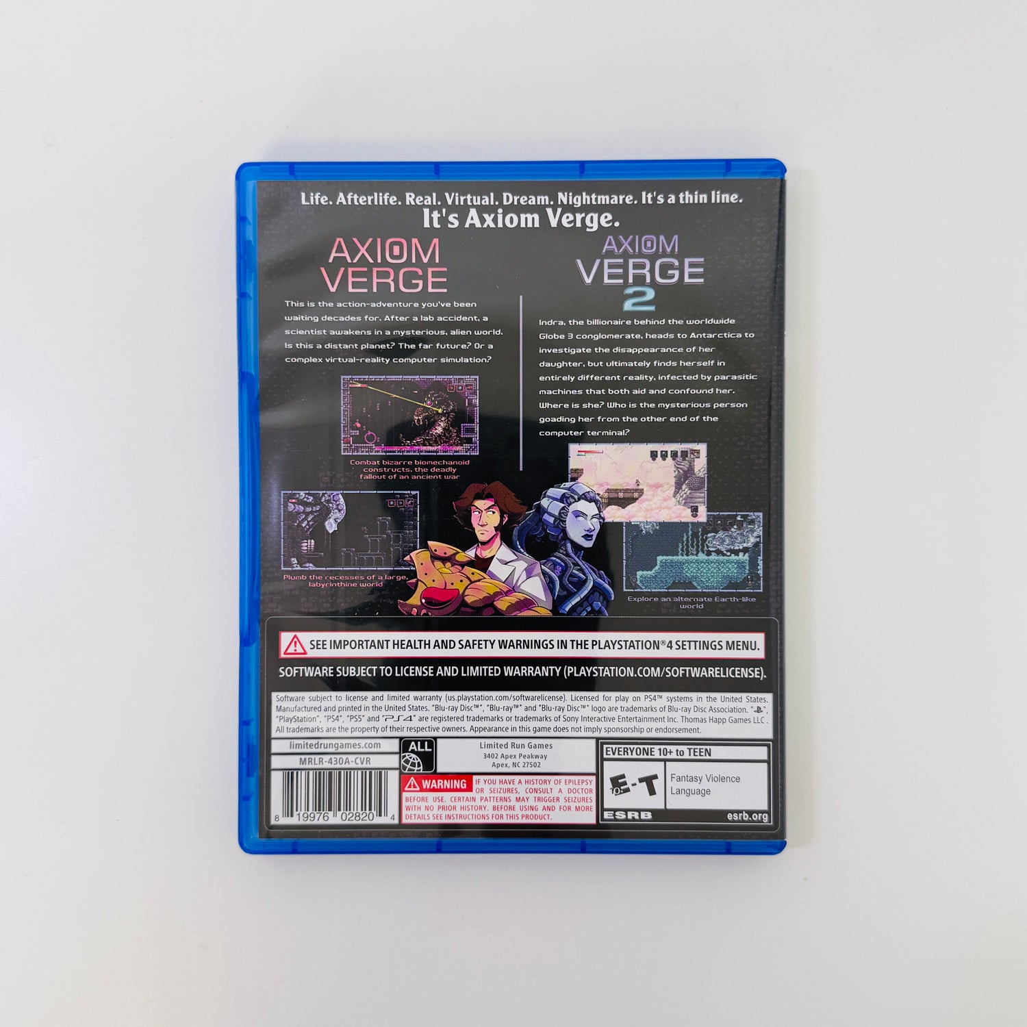 Axiom Verge 1 + 2 | Playstation 4