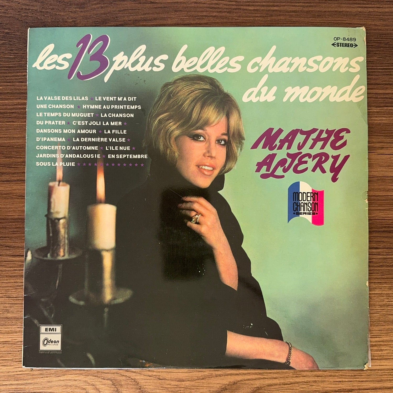 Mathé Altéry – Les 13 Plus Belles Chansons Du Monde Japan Vinyl