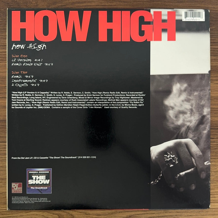 Redman / Method Man – How High Japan Vinyl