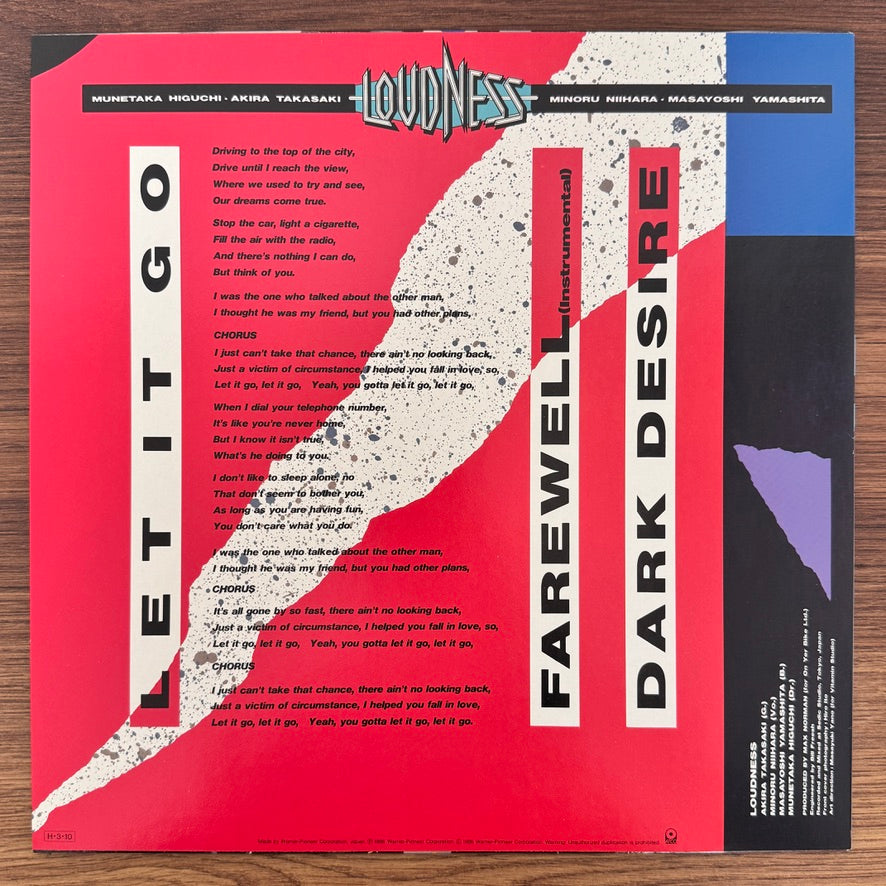 Loudness – Let It Go