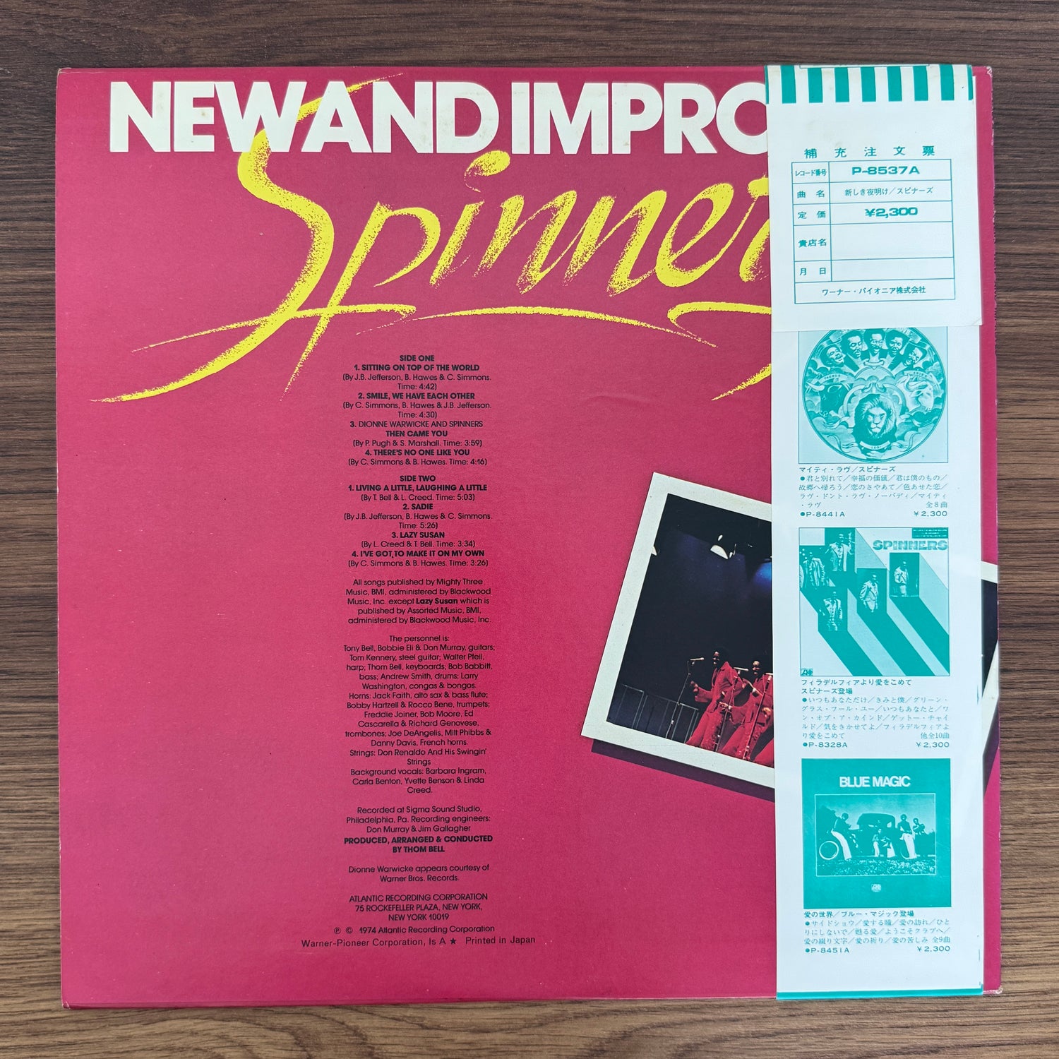 Spinners – New And Improved