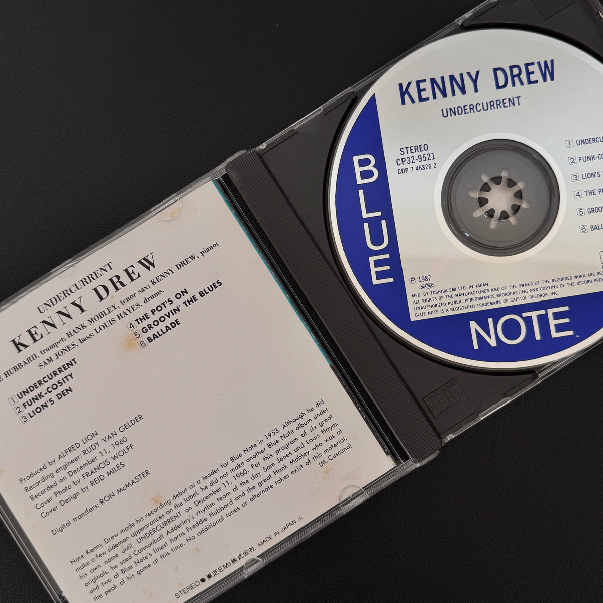 Kenny Drew – Undercurrent CD Japan Vinyl