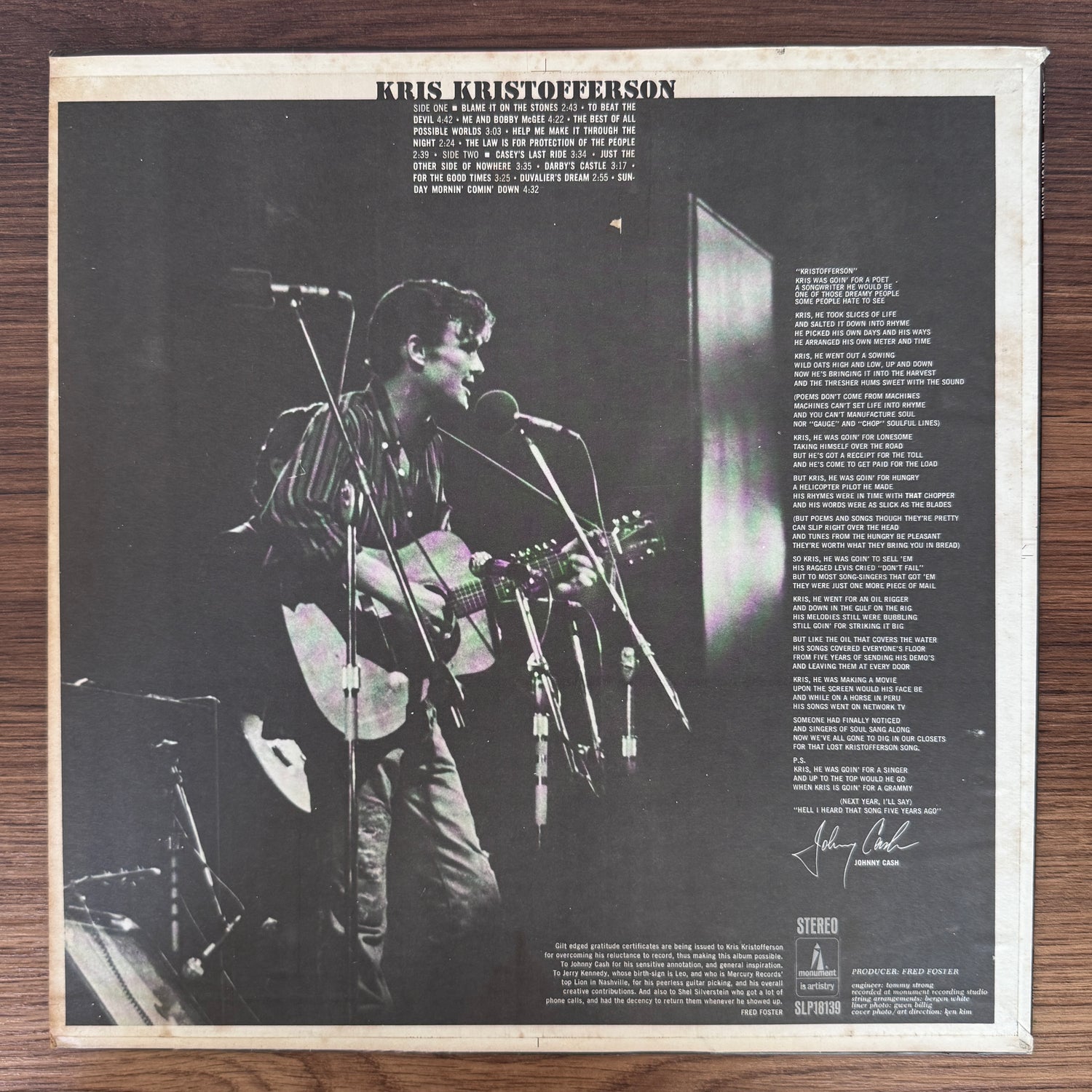 Kris Kristofferson – Kristofferson