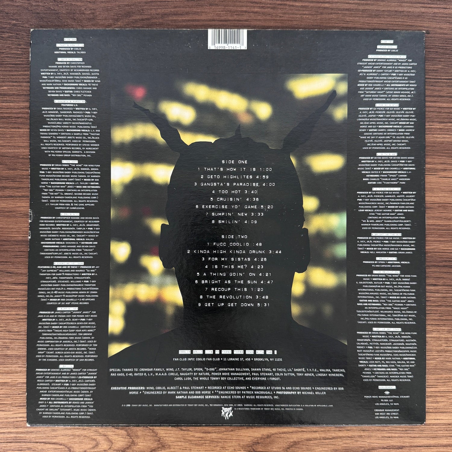 Coolio – Gangsta's Paradise Japan Vinyl