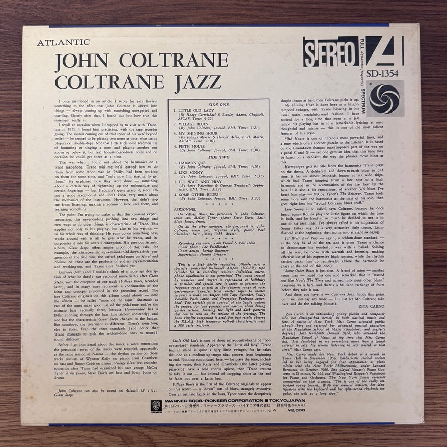 John Coltrane – Coltrane Jazz