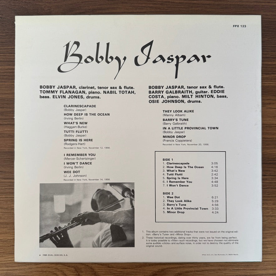 Bobby Jaspar Quintet – Bobby Jaspar Quintet
