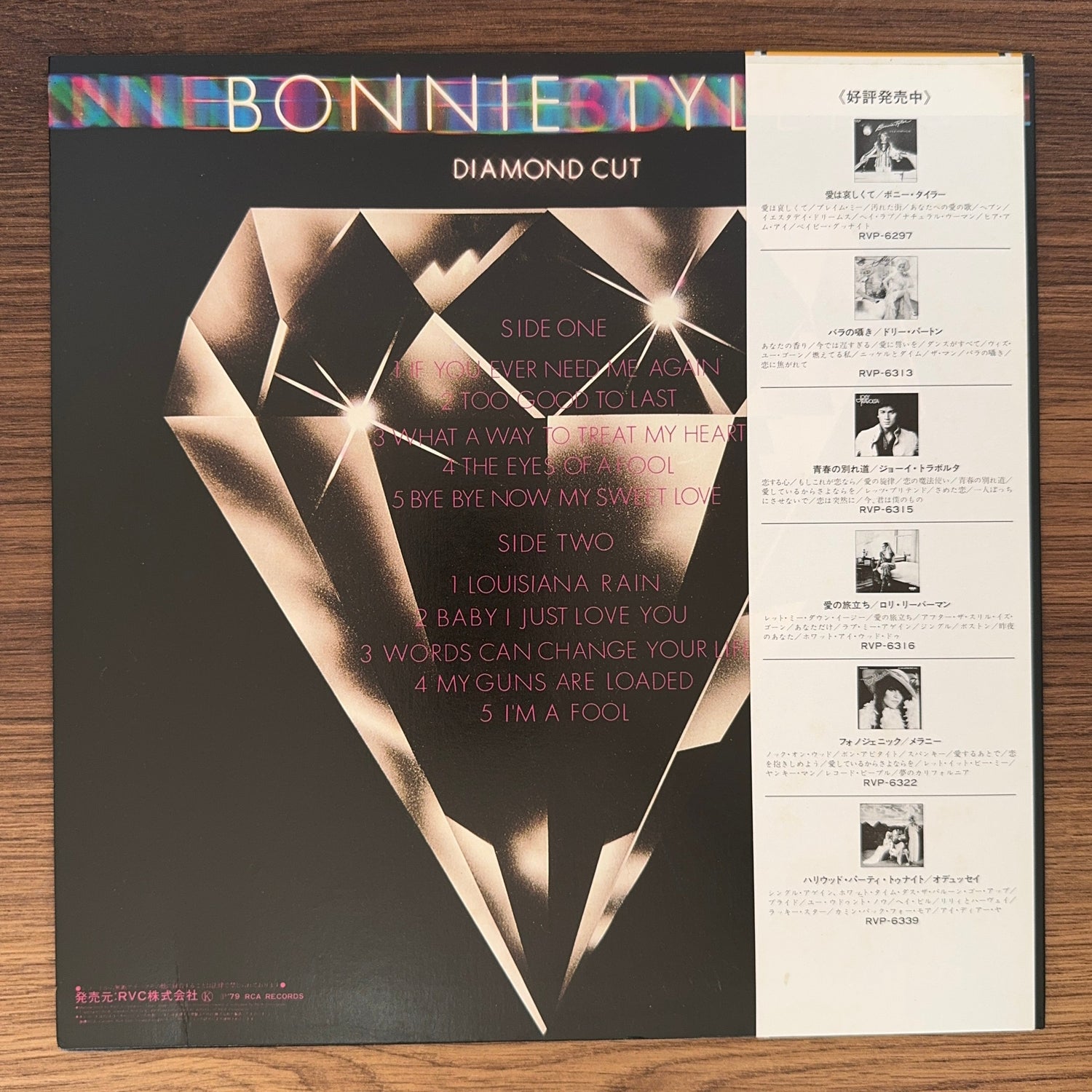 Bonnie Tyler – Diamond Cut Japan Vinyl