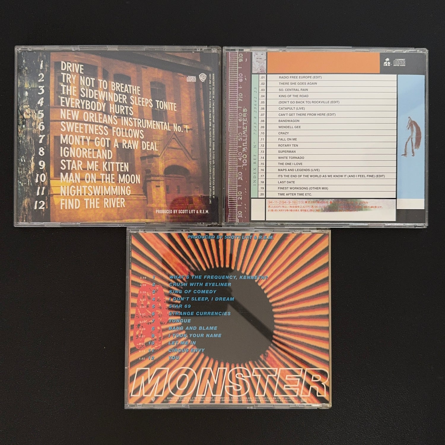 R.E.M. CD Lotu (3 Adet)