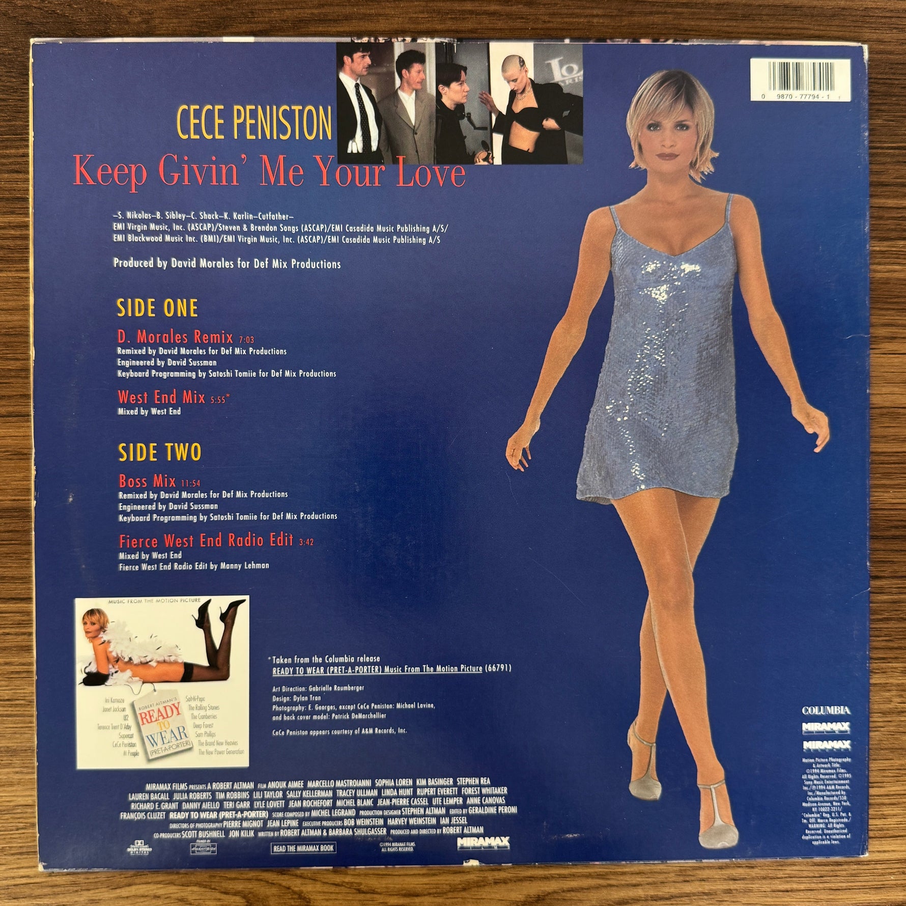 Ce Ce Peniston – Keep Givin' Me Your Love Japan Vinyl