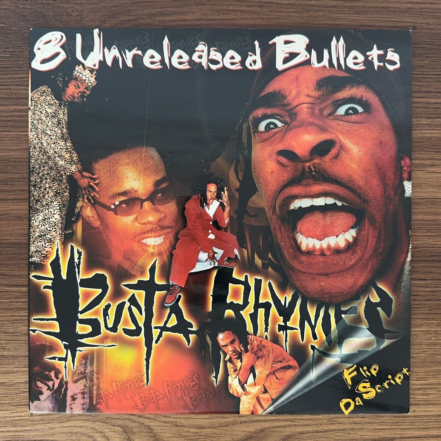 Busta Rhymes – 8 Unreleased Bullets Japan Vinyl