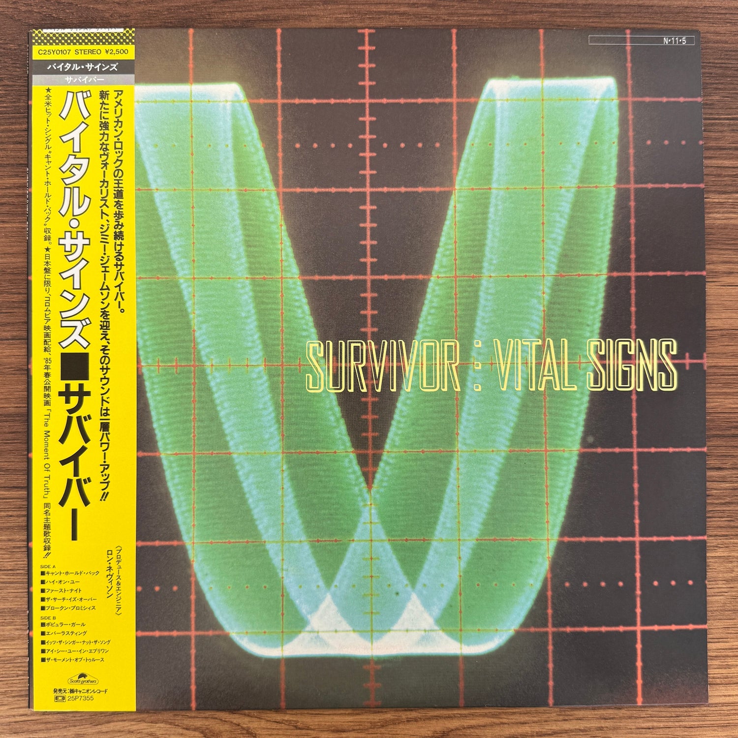 Survivor – Vital Signs Japan Vinyl