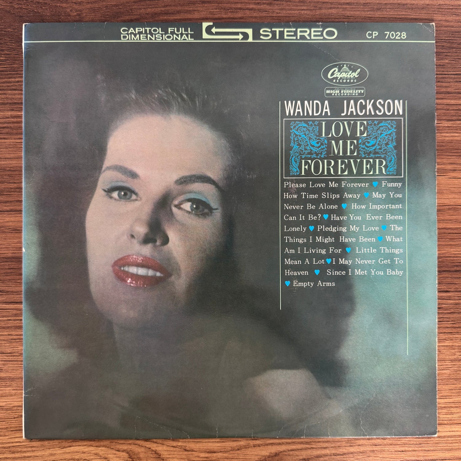 Wanda Jackson – Love Me Forever Japan Vinyl