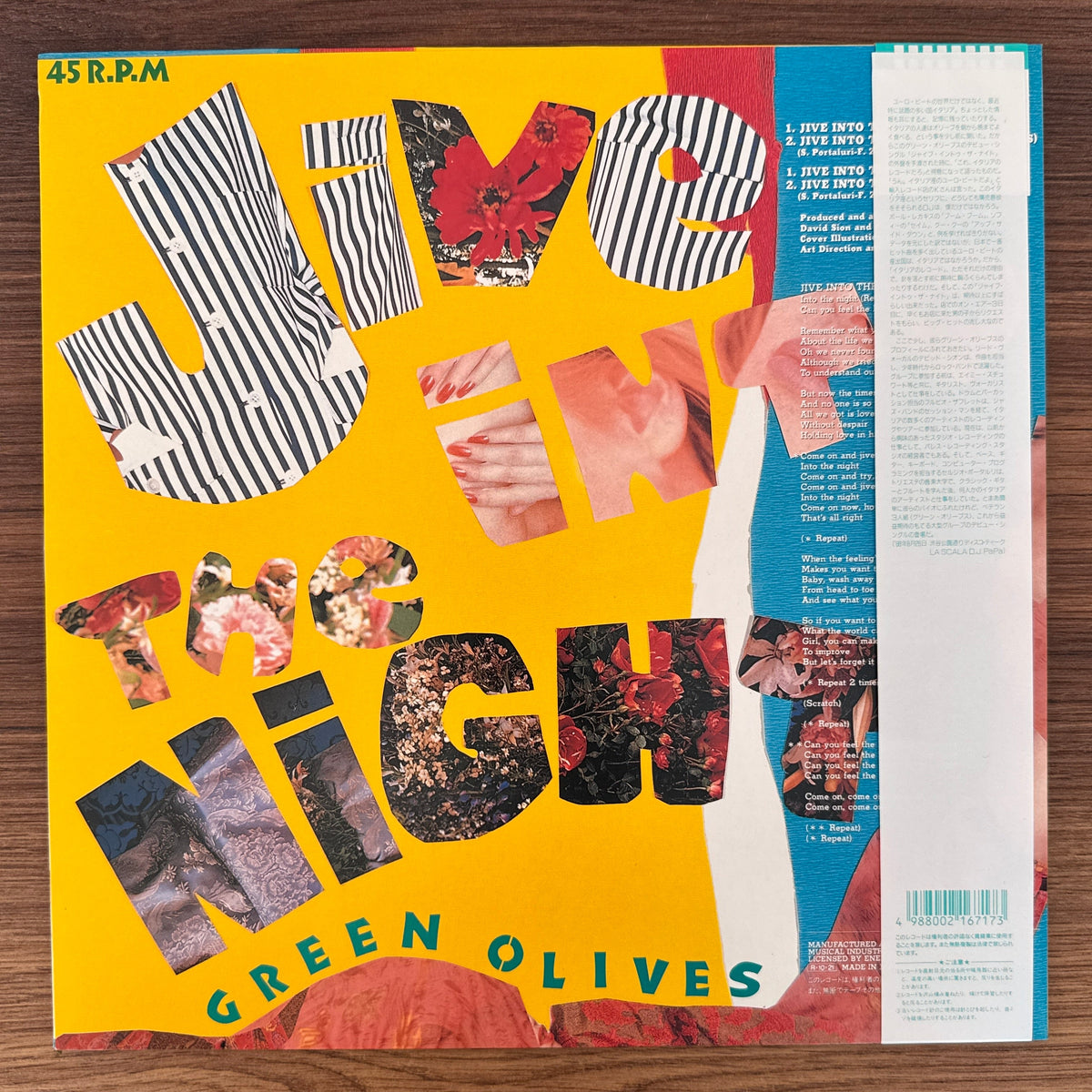 Green Olives – Jive Into The Night Japan Vinyl