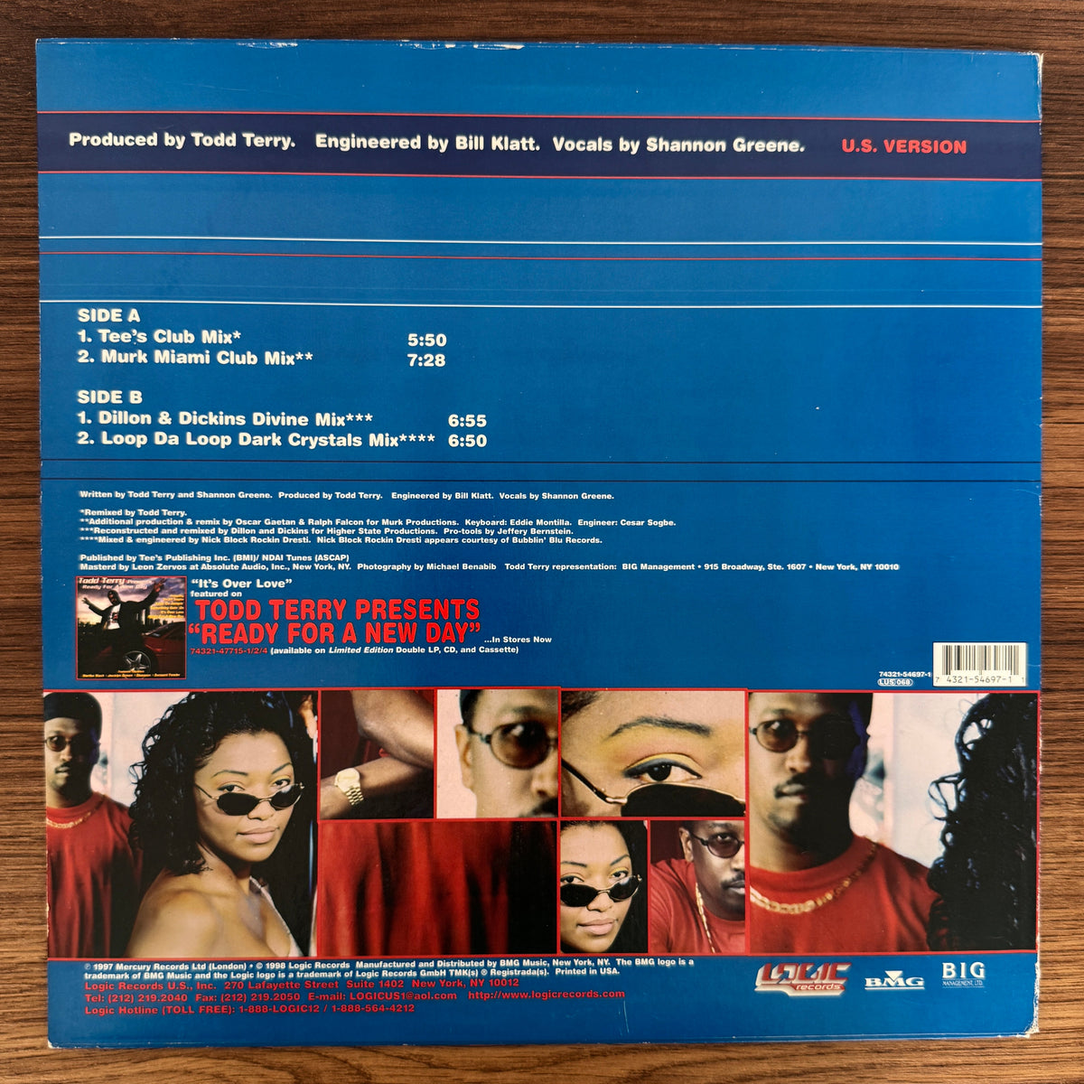 Todd Terry Presents Shannon – It's Over Love (U.S. Version) Japan Vinyl
