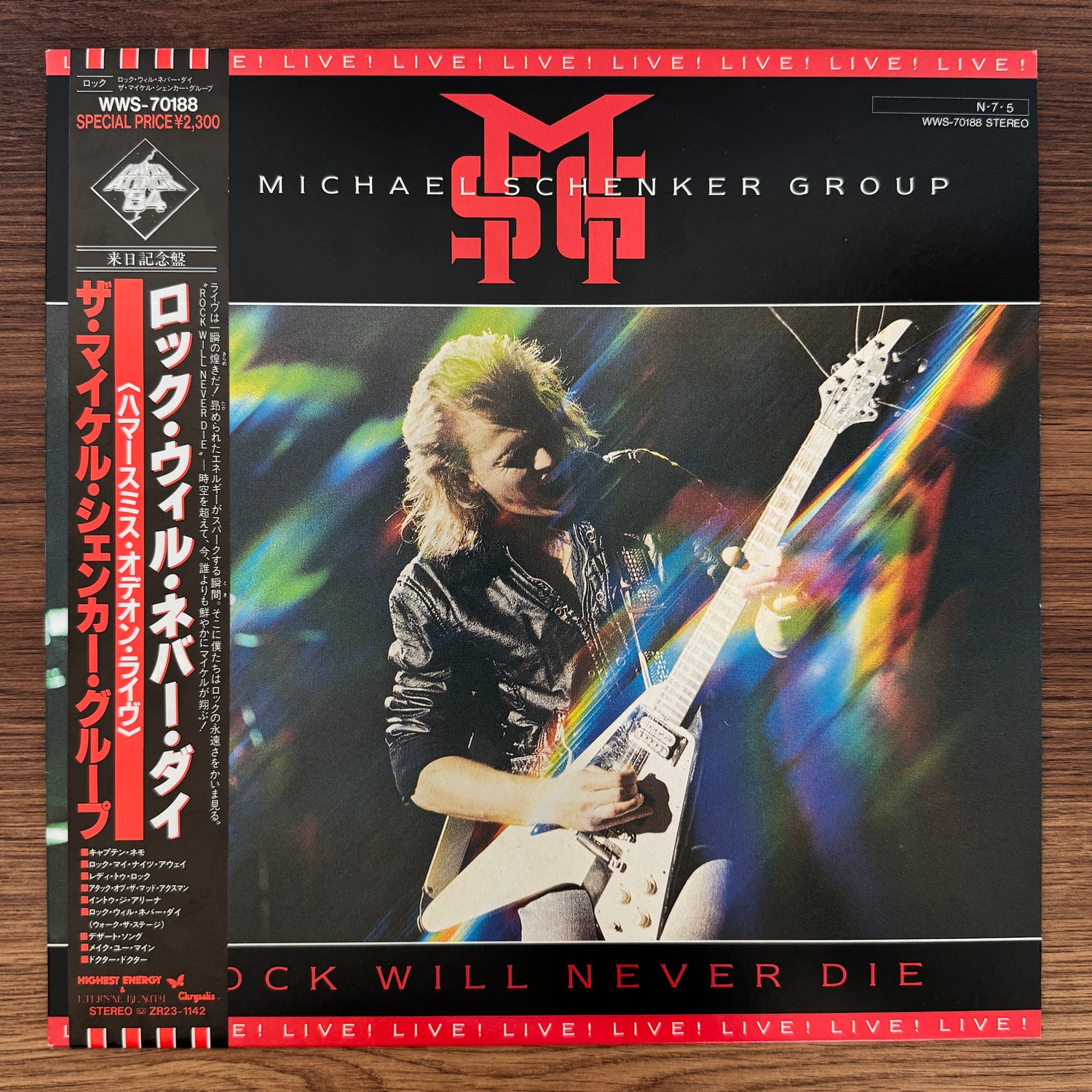 The Michael Schenker Group – Rock Will Never Die