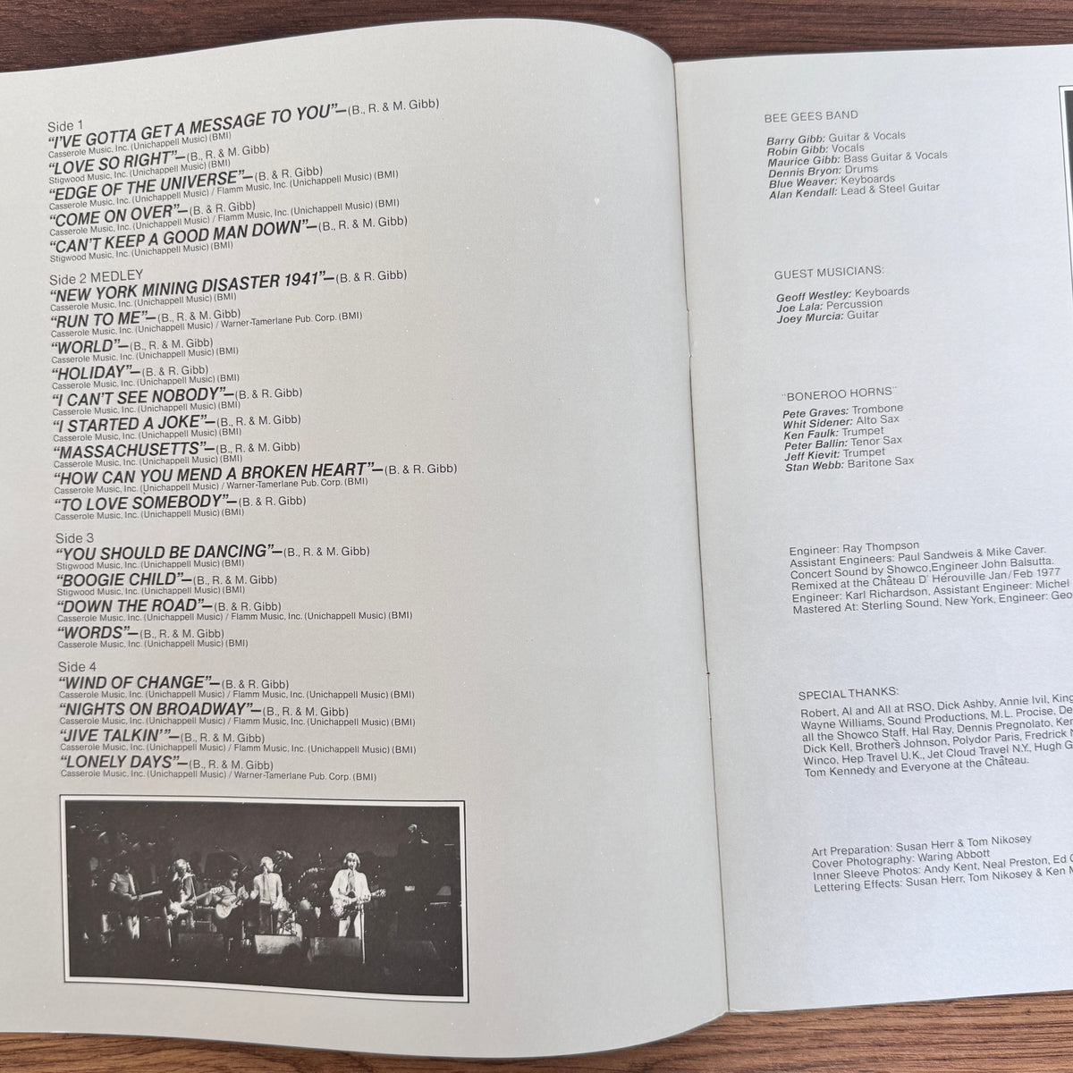 Bee Gees – Here At Last.. Bee Gees ...Live Japan Vinyl