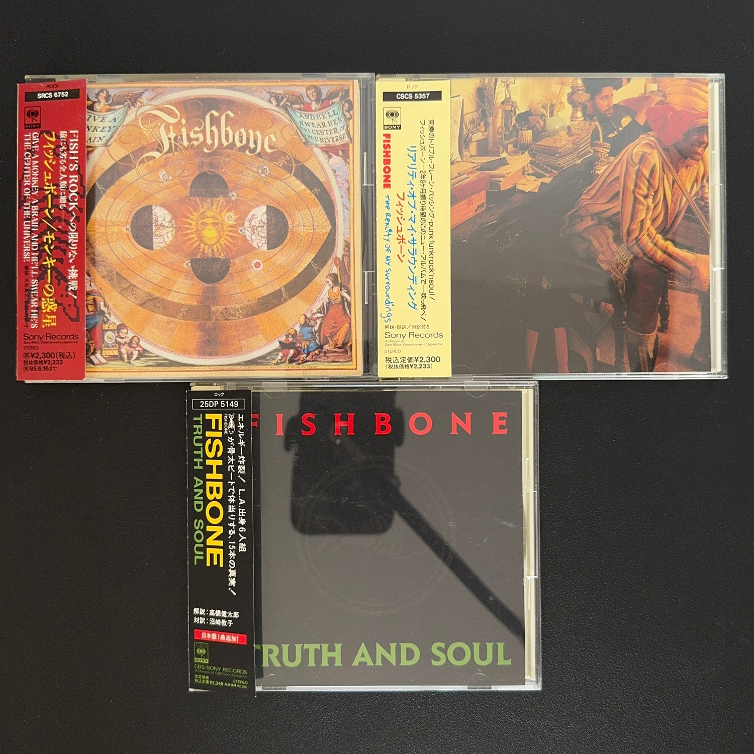 Fishbone CD Lotu (3 Adet)