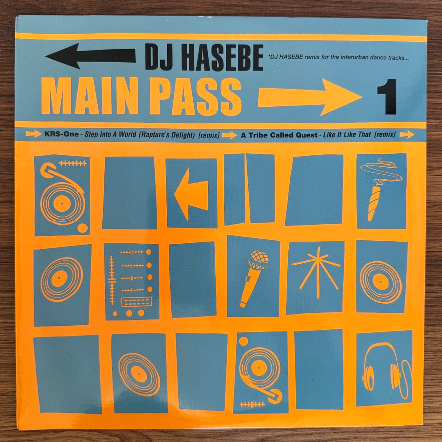DJ Hasebe – Main Pass 1 Japan Vinyl