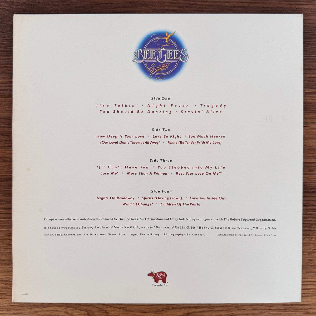 Bee Gees – Greatest Japan Vinyl