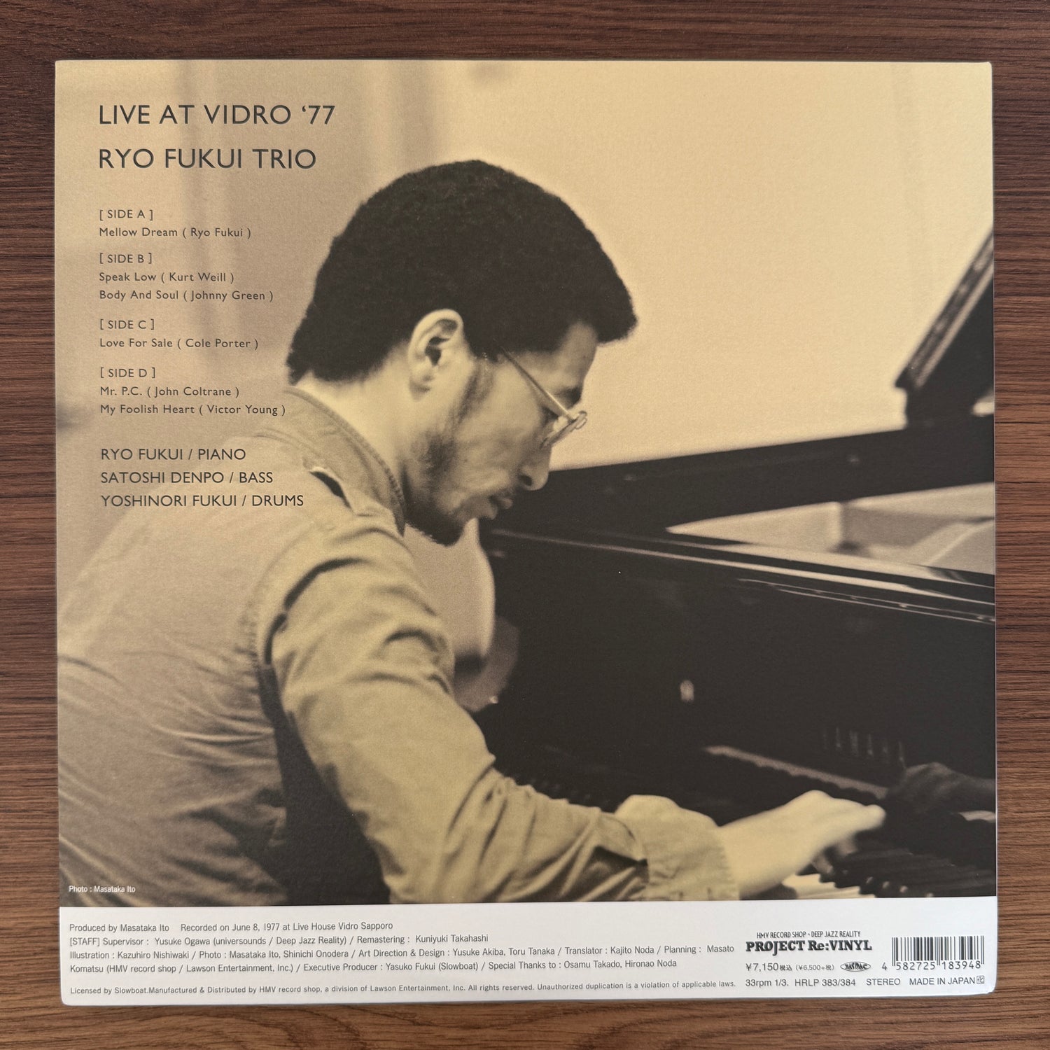 Ryo Fukui – Live At Vidro '77