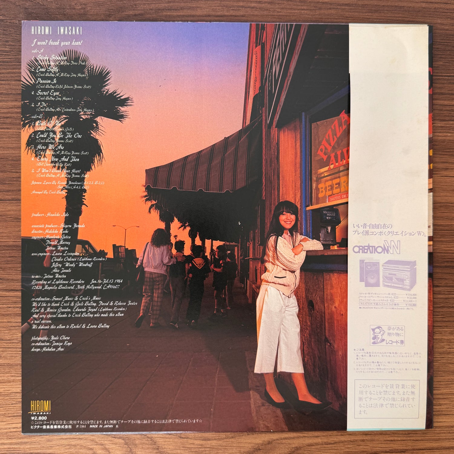 Hiromi Iwasaki – I Won't Break Your Heart