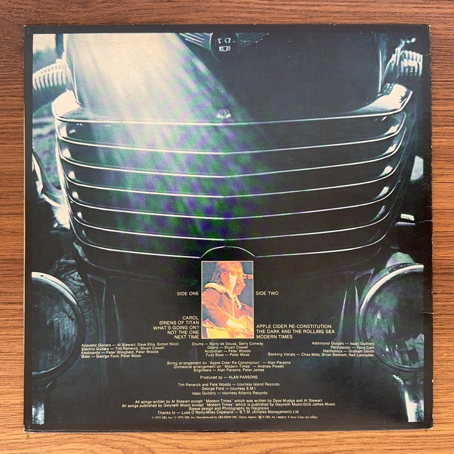 Al Stewart – Modern Times Japan Vinyl