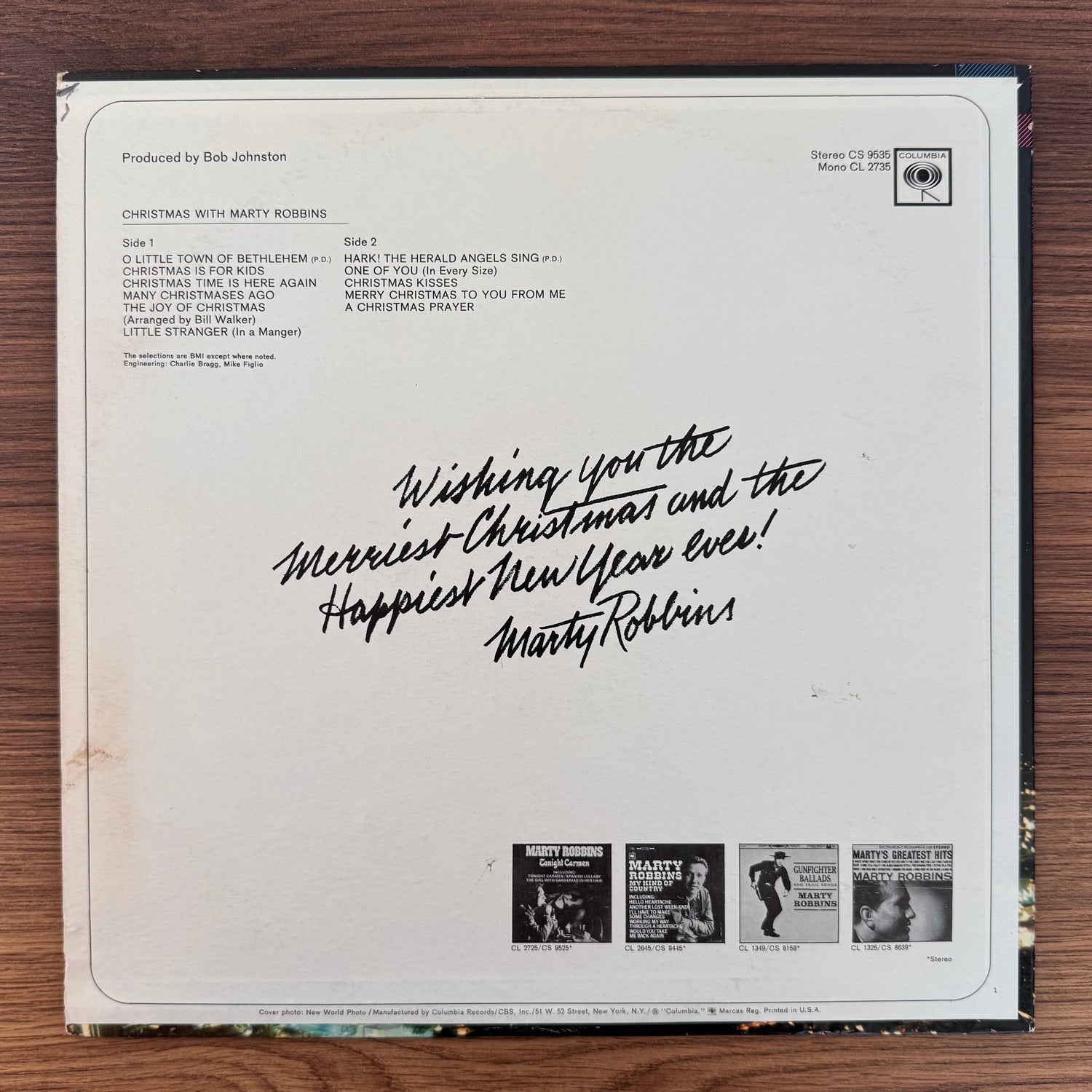 Marty Robbins – Christmas With Marty Robbins