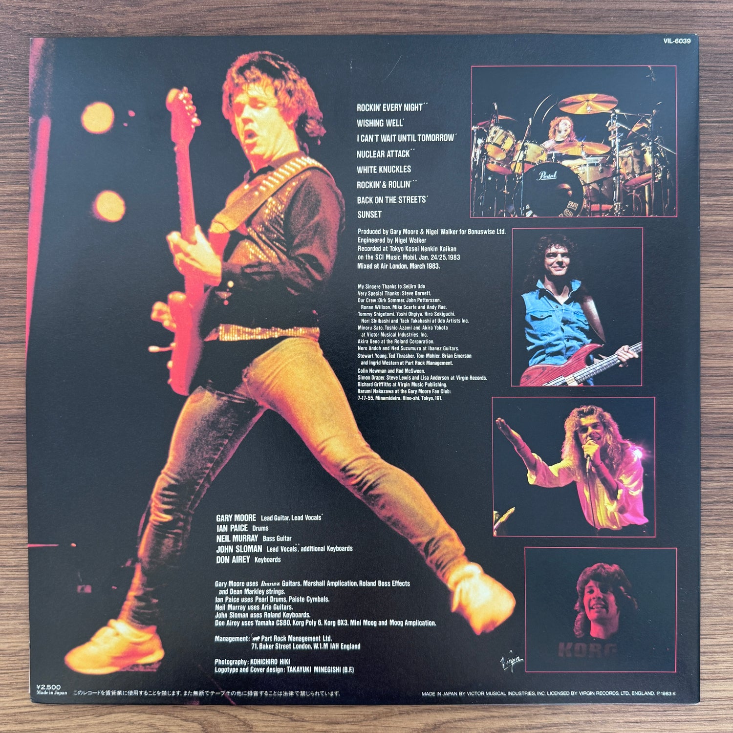 Gary Moore – Rockin' Every Night - Live In Japan