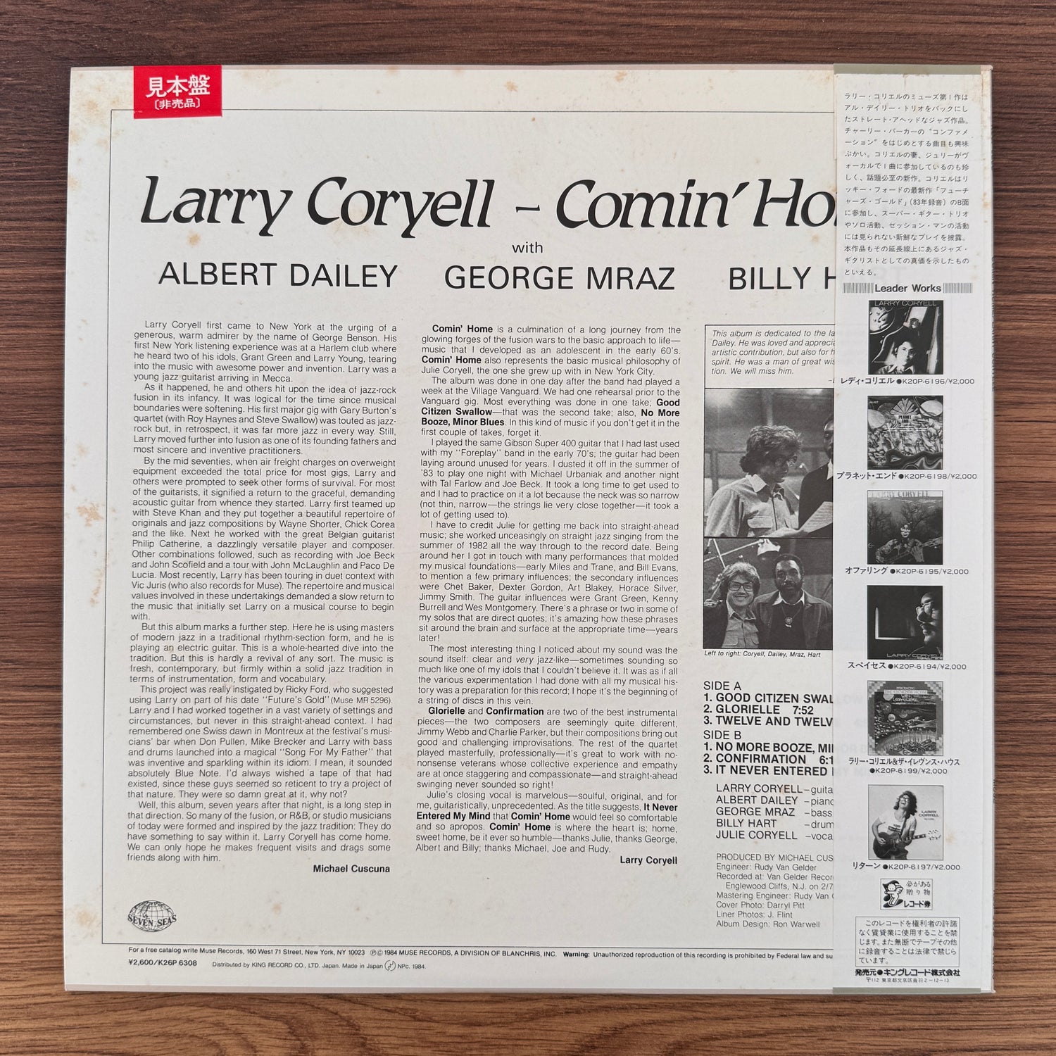 Larry Coryell – Comin' Home