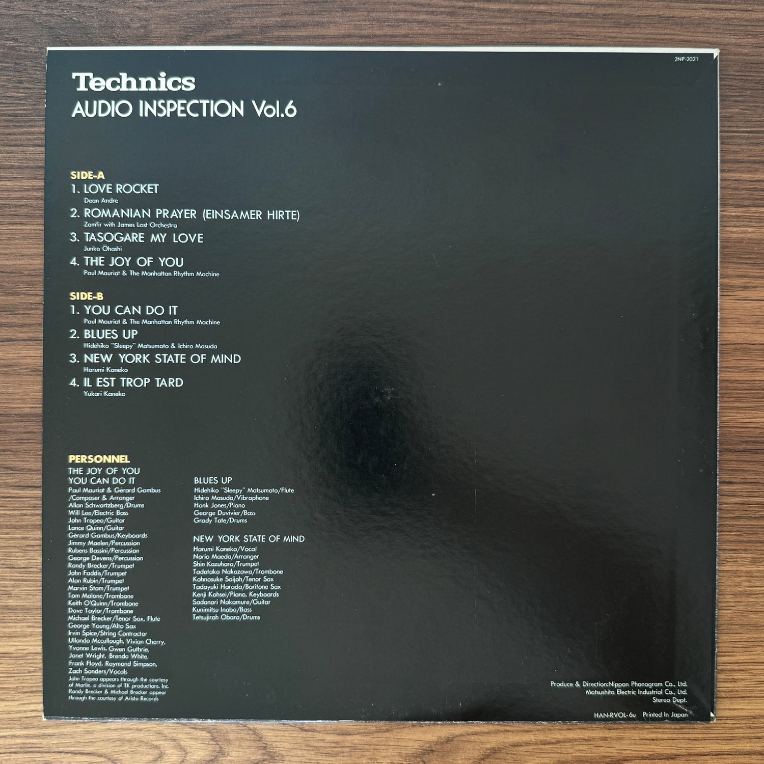Technics Audio Inspection Vol. 6