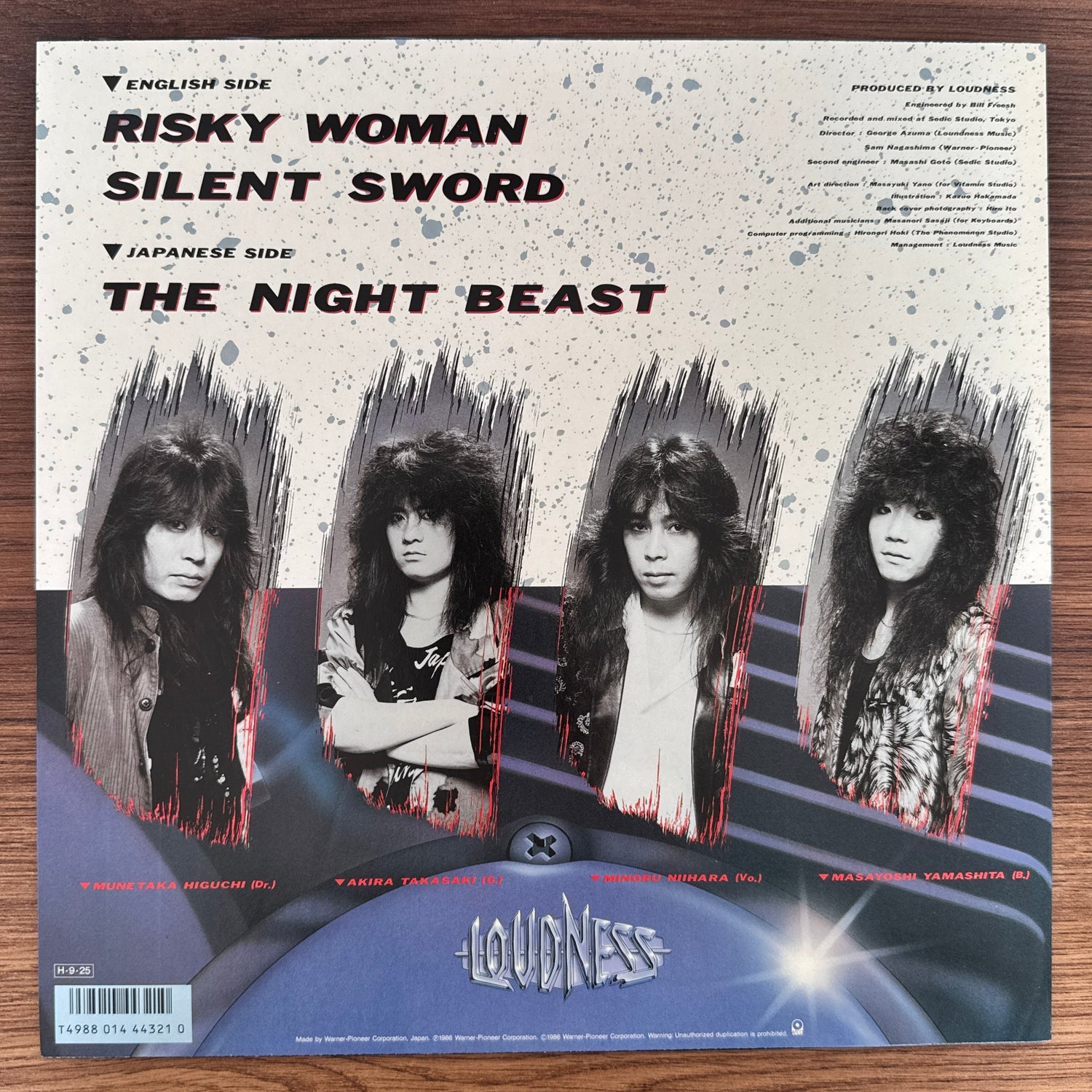 Loudness – Risky Woman Japan Vinyl