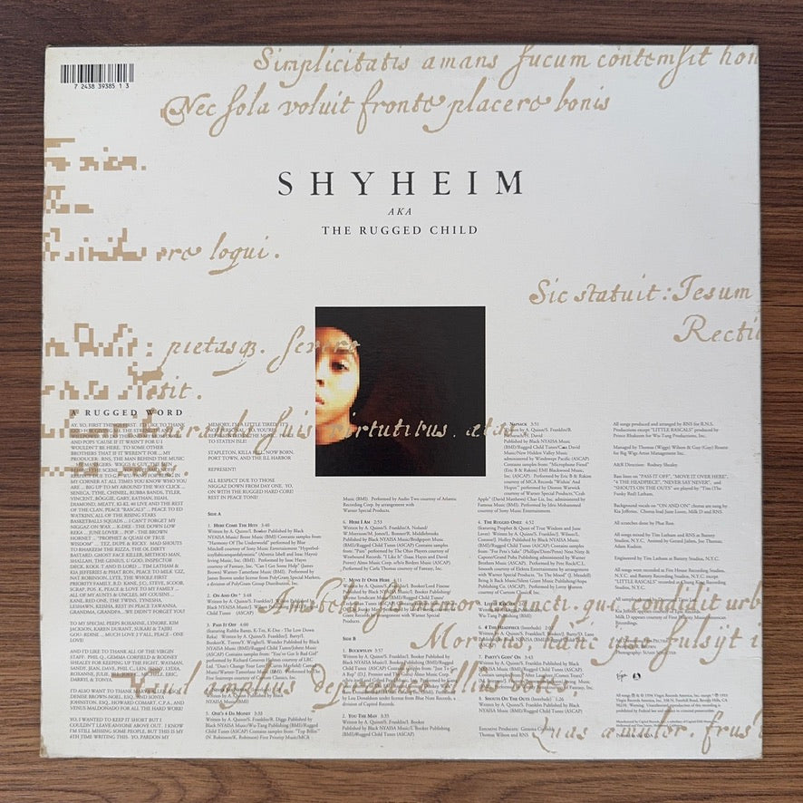 Shyheim A.K.A. The Rugged Child – Shyheim A.K.A. The Rugged Child