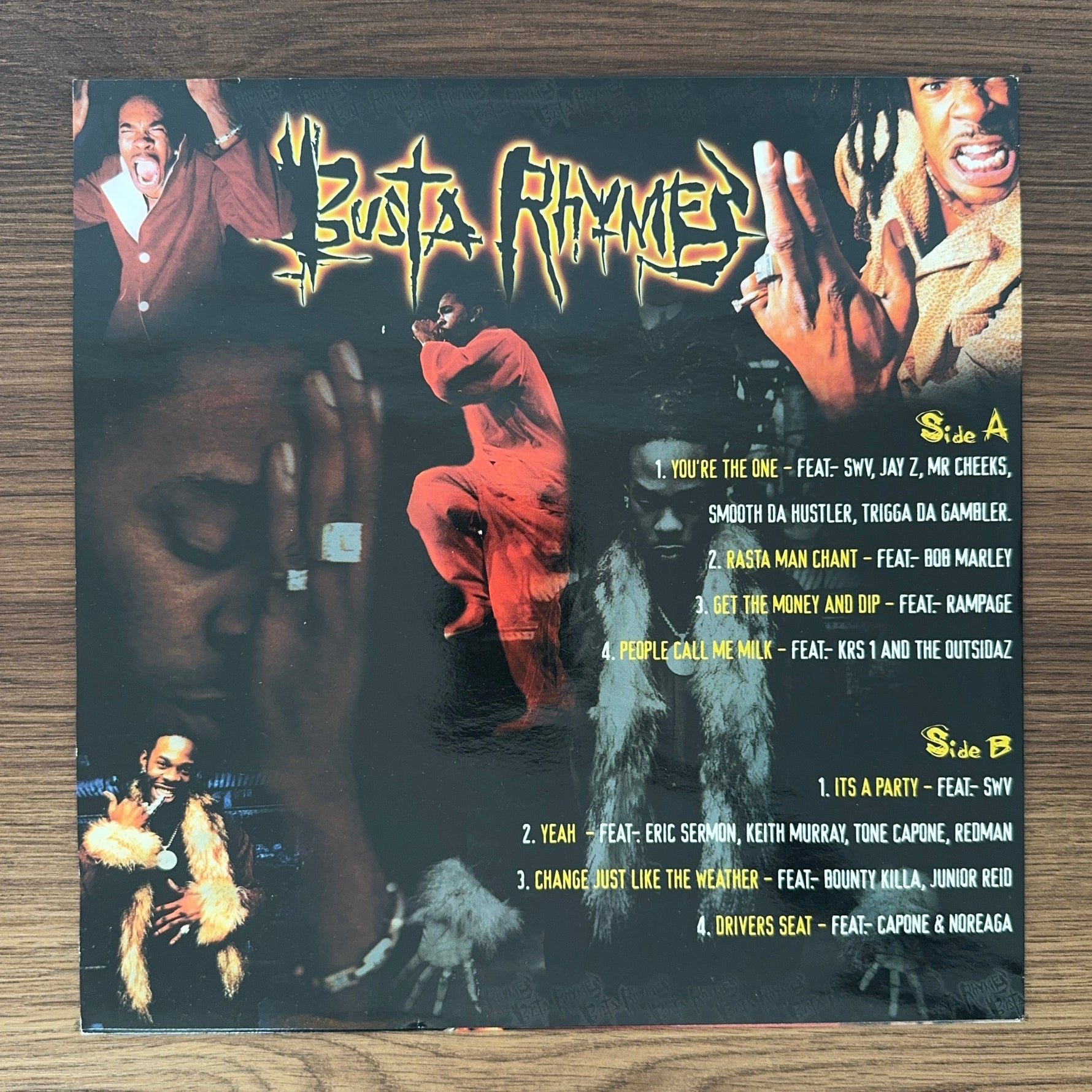 Busta Rhymes – 8 Unreleased Bullets Japan Vinyl
